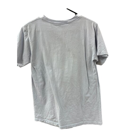 Vans Logo T-shirt Small with Blue Checked Design - Picture 4 of 4